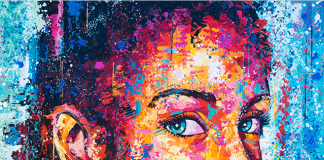 Colorful Large Scale Portraits By Peter Terrin