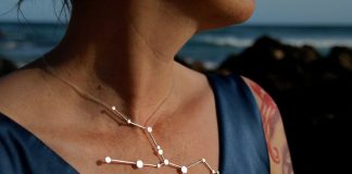 Stylish zodiac constellation necklaces by Jesika Dawnn