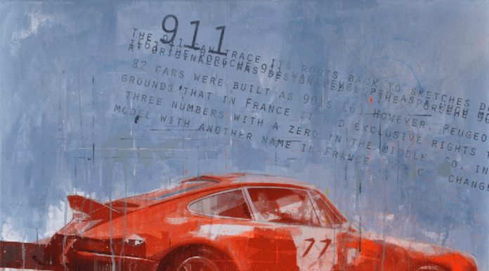 Awesome Automobile Art Work For Your Man-Cave
