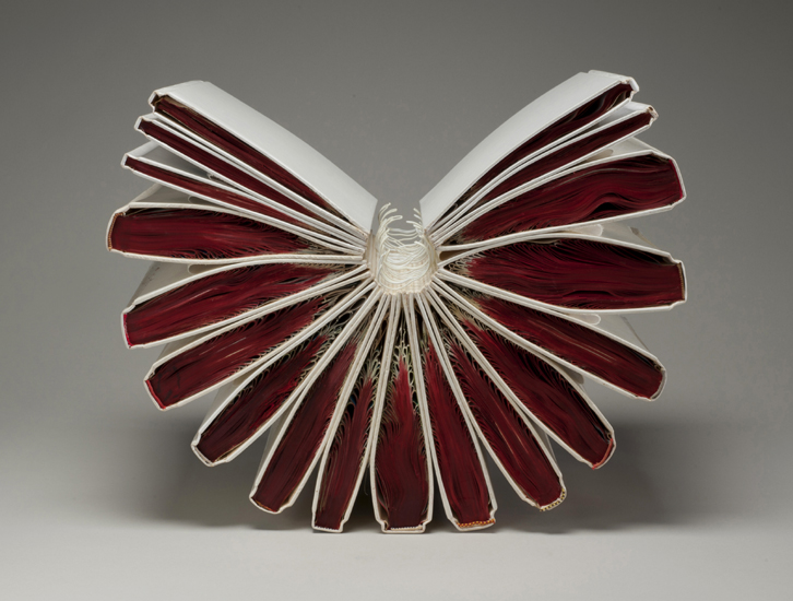 Amazing Book Sculptures by Jacqueline Rush Lee