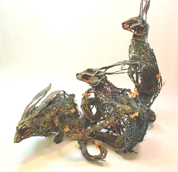 Amazing Animal Sculptures by Ellen Jewett