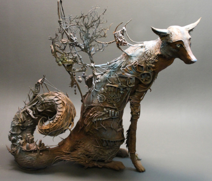 Surreal Animal Sculptures by Ellen Jewett