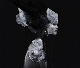 Artist Merges Multiple Painting Techniques With Digital Photo Manipulation And Photography To Create Abstract Portraits