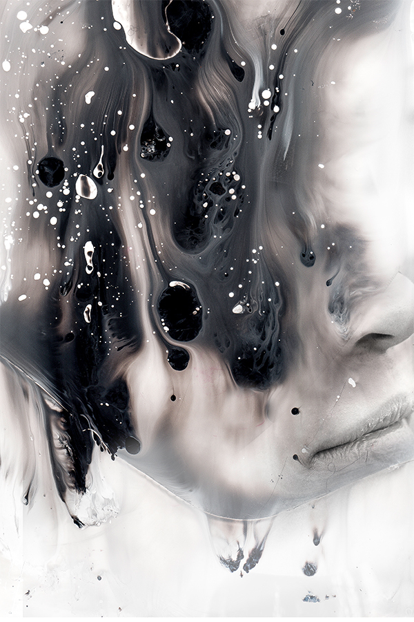 Artist Merges Multiple Painting Techniques With Photography To Create Abstract Images