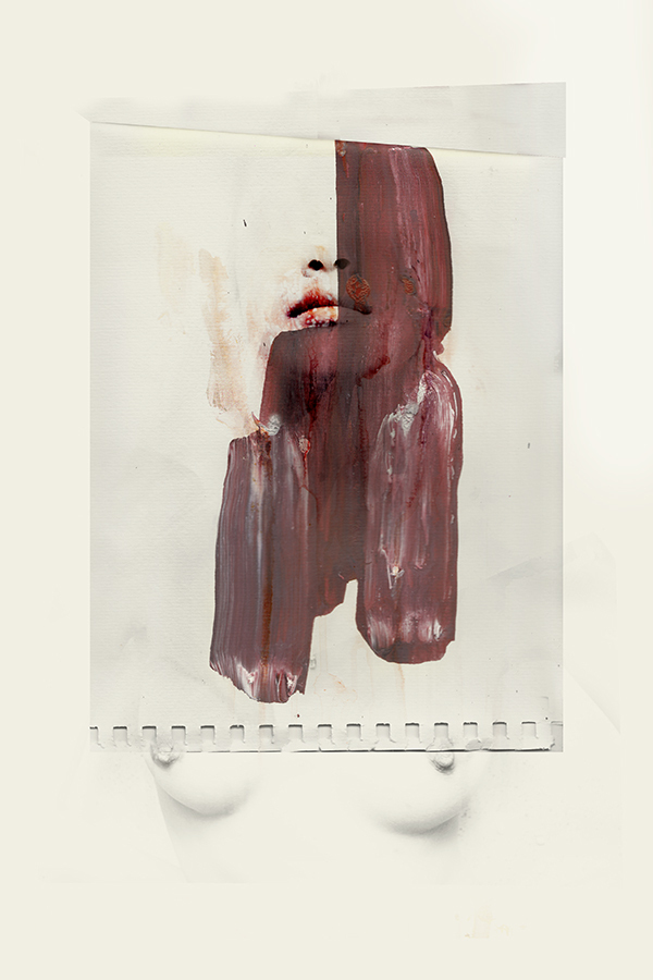 Artist Merges Multiple Painting Techniques With Photography To Create Abstract Images