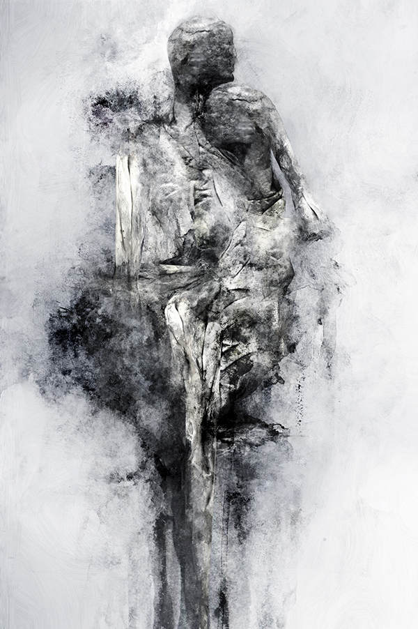 Artist Merges Multiple Painting Techniques With Photography To Create Abstract Images