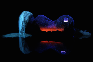 Amazing Fluorescent Body Paintings by John Poppleton