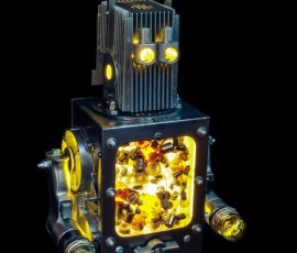 Retro-Futuristic Robot Sculptures by Bruno Lefèvre-Brauer
