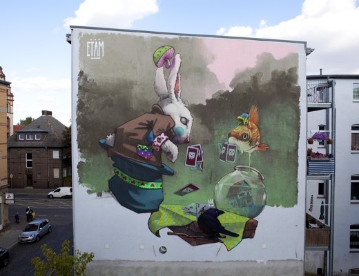 Impressive Street Art in Halle,Germany