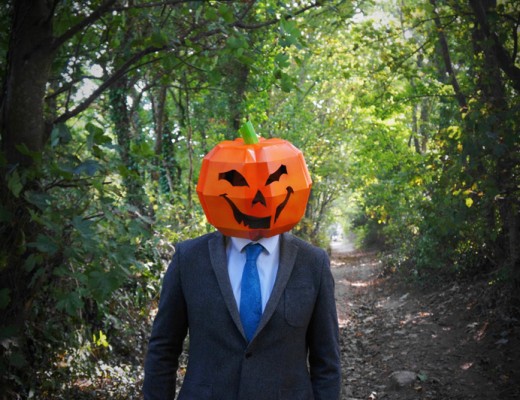 Geometric Masks for Halloween by Wintercroft