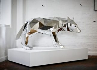 Mirrored Geometric Animals by Arran Gregory