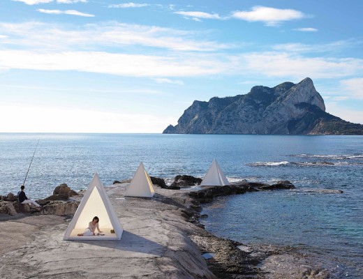 Pyramid Shaped Tent by José Antonio Gandia-Blasco