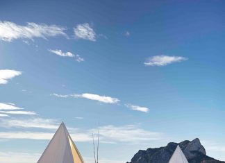 Pyramid Shaped Tent by José Antonio Gandia-Blasco