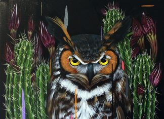 Frank Gonzales's Charming Bird Paintings