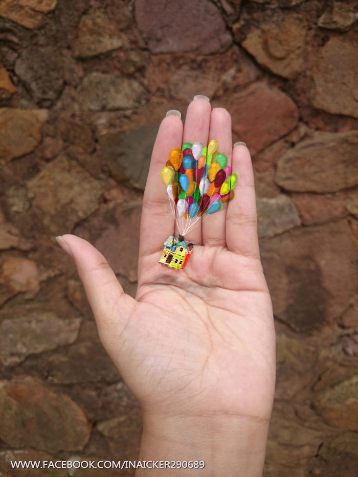 South-African Artist Draws Cute 3D Illustrations On Her Palms