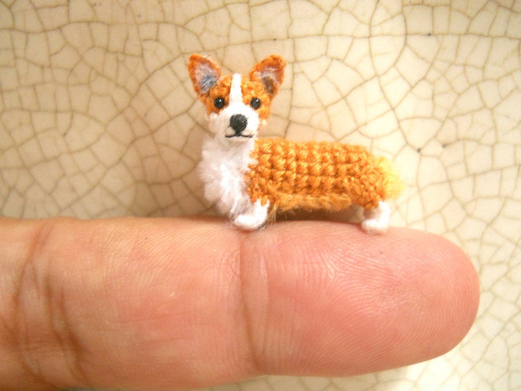 Adorable Miniature Crochet Animals by Su Ami