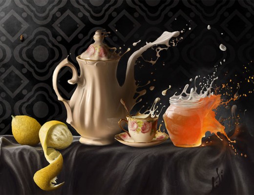 Artist Creates Photorealistic Finger Paintings Using His iPad