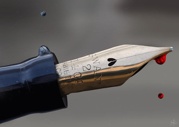 Artist Creates Photorealistic Finger Paintings Using His iPad