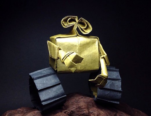 Origami Sculptures by Robby Kraft