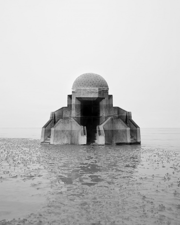Surreal Architectural Observatories by Noemie Goudal