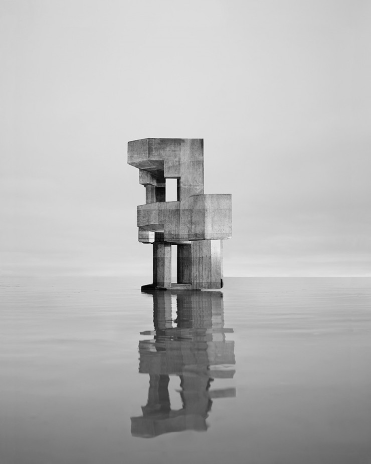 Surreal Architectural Observatories by Noemie Goudal