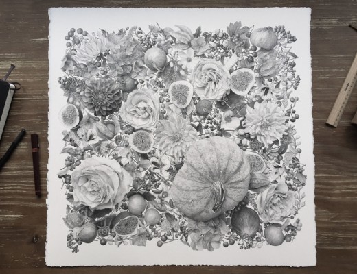 7 Million Hand-inked Dots by Artist Xavier Casalta