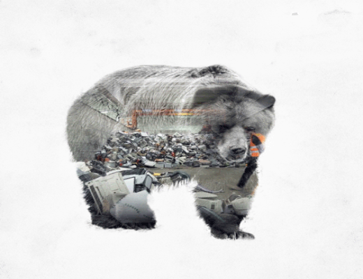 Animated Double Exposure Images By Said Dagdeviren