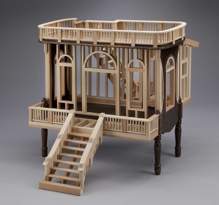 Amazing Architectural Wooden Creations by Ted Lott