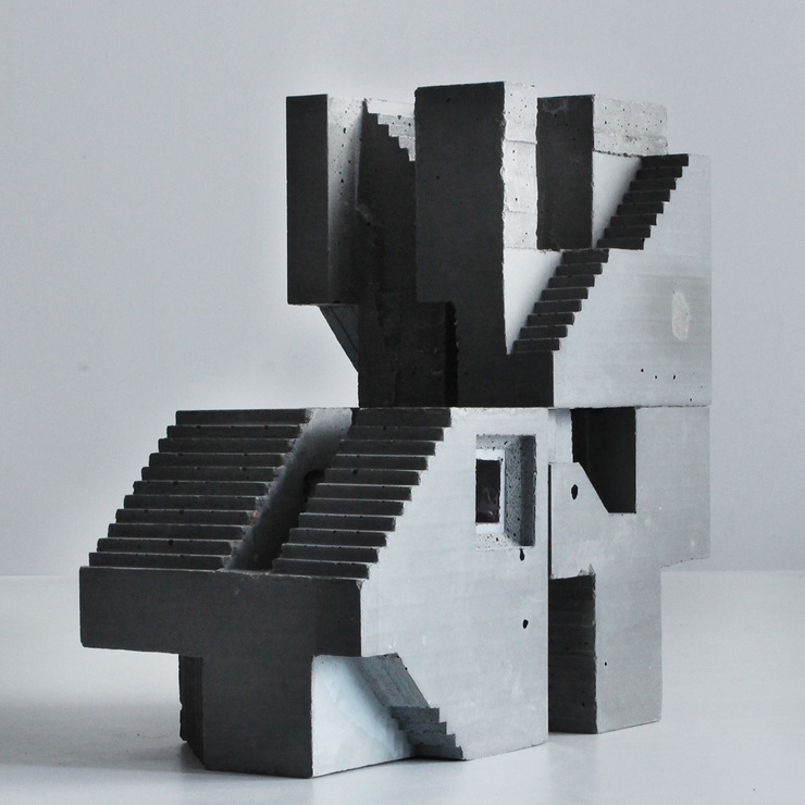 Architectural Concrete Sculptures By David Umemoto