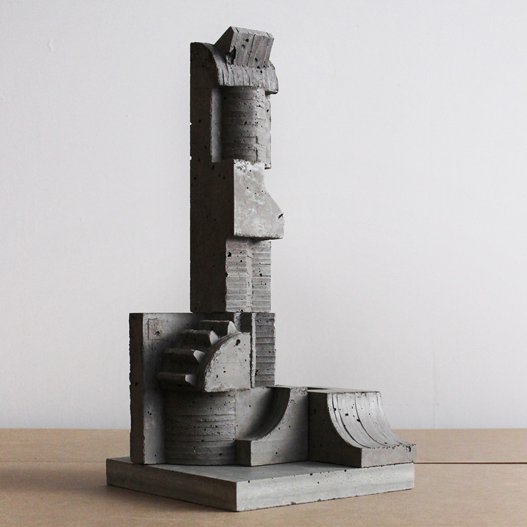 Architectural Concrete Sculptures By David Umemoto