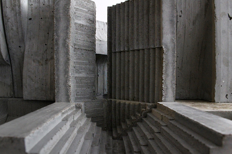 Architectural Concrete Sculptures By David Umemoto