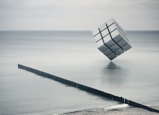 Geometry Merged Into Landscape by Andreas Levers
