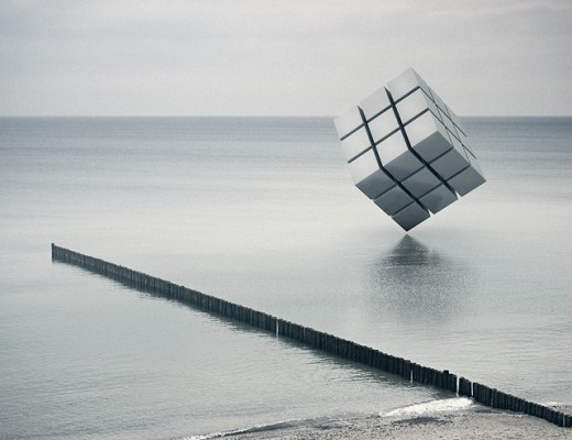 Geometry Merged Into Landscape by Andreas Levers