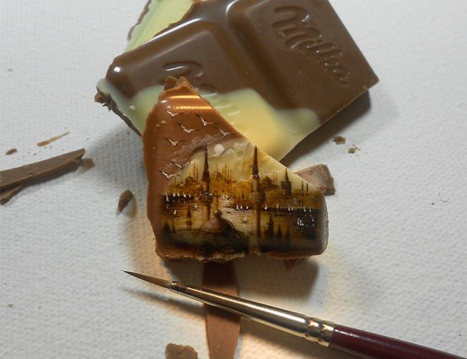 Incredible Micro Paintings by Hasan Kale
