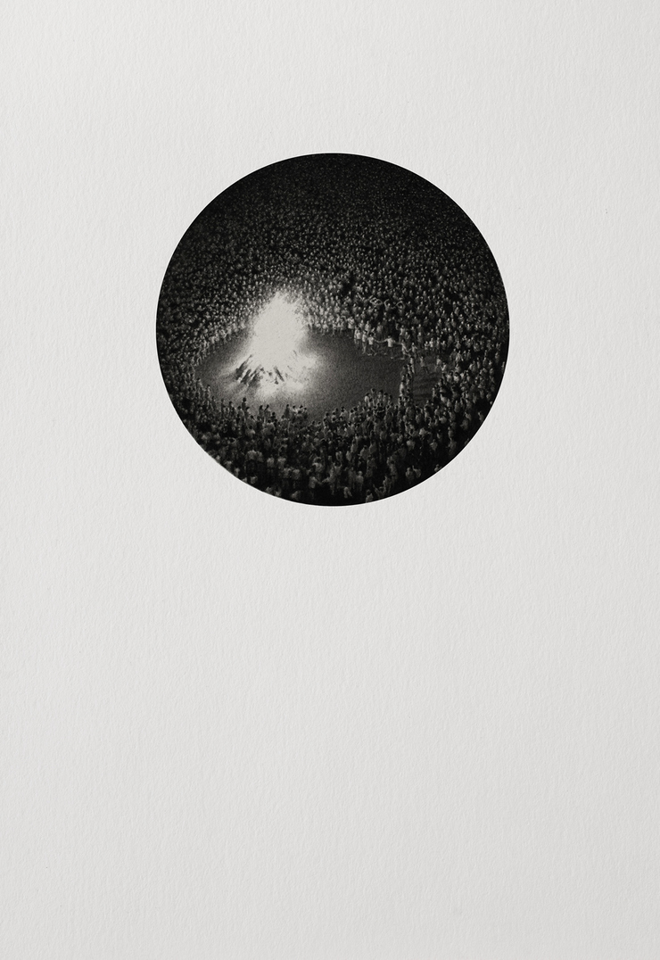 Black And White Miniature Drawings By Mateo Pizarro