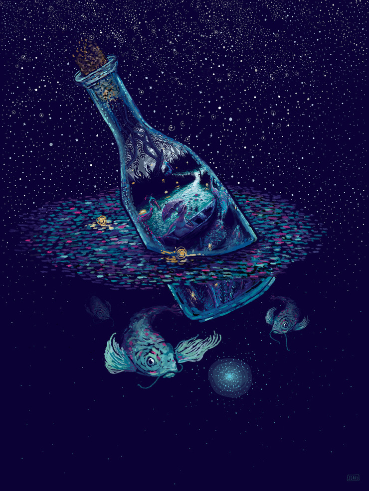 Fantastic Digital Illustrations By James R. Eads