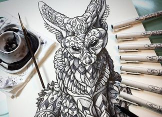Tattoo Style Animal Illustrations by Ben Kwok