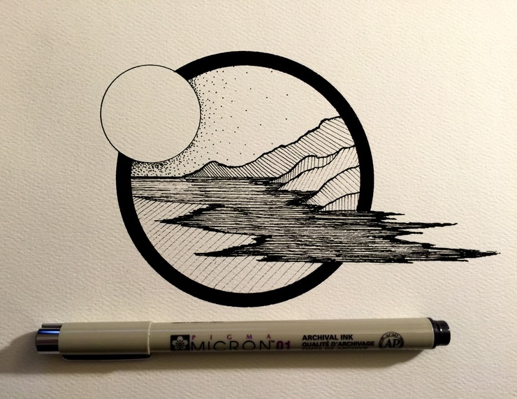 Daily Drawings by Derek Myers
