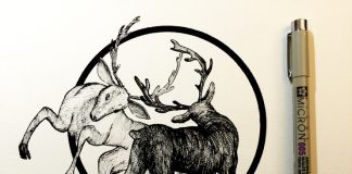 Daily Drawings by Derek Myers