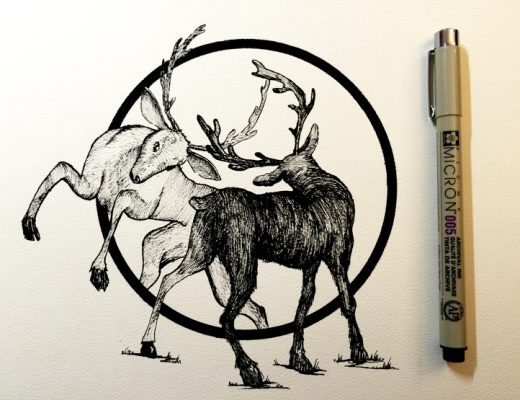 Daily Drawings by Derek Myers
