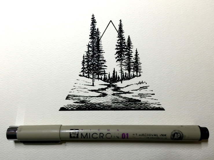 Daily Drawings by Derek Myers