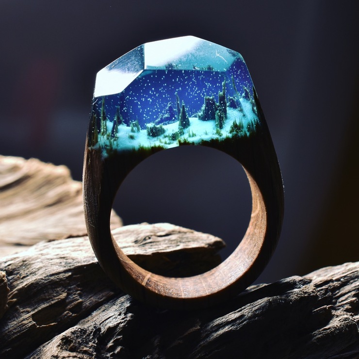 Gorgeous Wooden Rings By Secret Wood