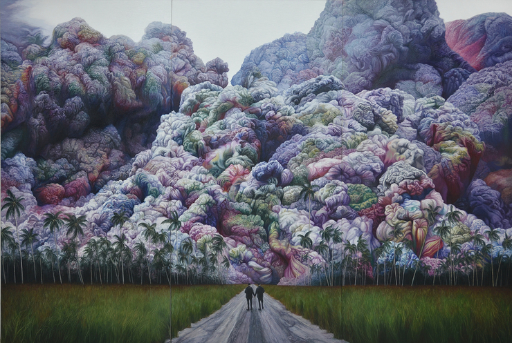 Dreamlike Psychedelic Paintings by Shang Chengxiang