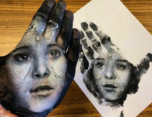 Beautiful Portraits Painted On Palm By Russell Powell