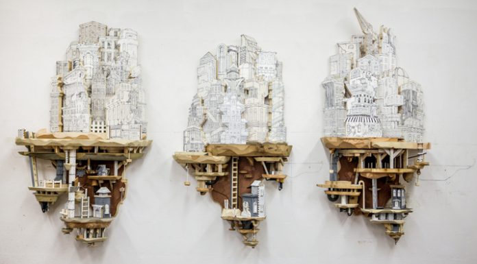 Dystopian Cityscape Sculptures By Luke O’Sullivan
