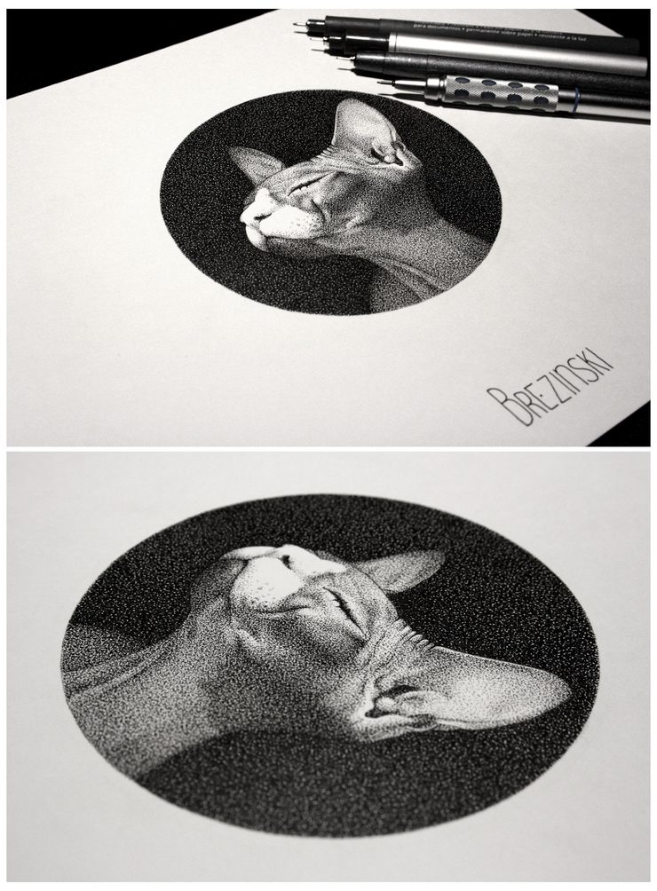 Surreal Dotwork Tattoos By Ilya Brezinski