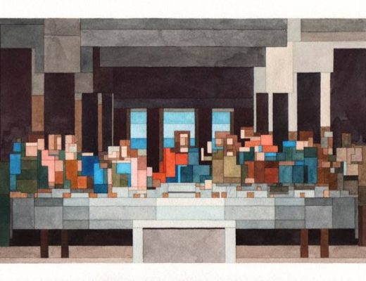 Adam Lister's '8-Bit’ Watercolor Paintings Inspired By Famous Artworks