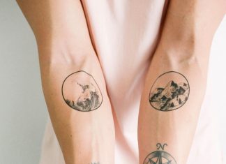 Beautiful Minimalist Temporary Tattoos By SmashTat