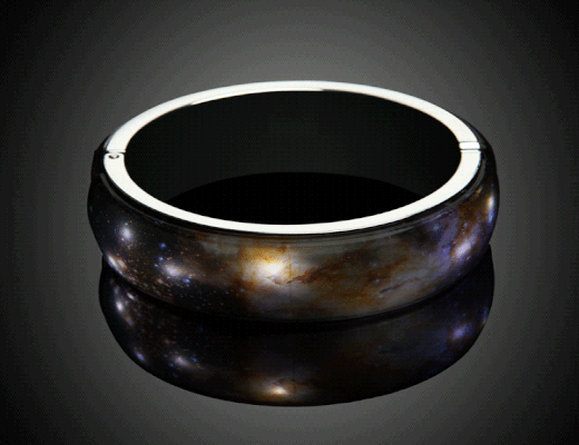 Stunning LED Bracelet Features Celestial Fireworks Captured By NASA's Hubble Space Telescope
