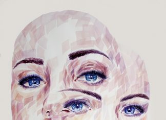 Jaye Whitehead's geometric paintings explore the concept of beauty